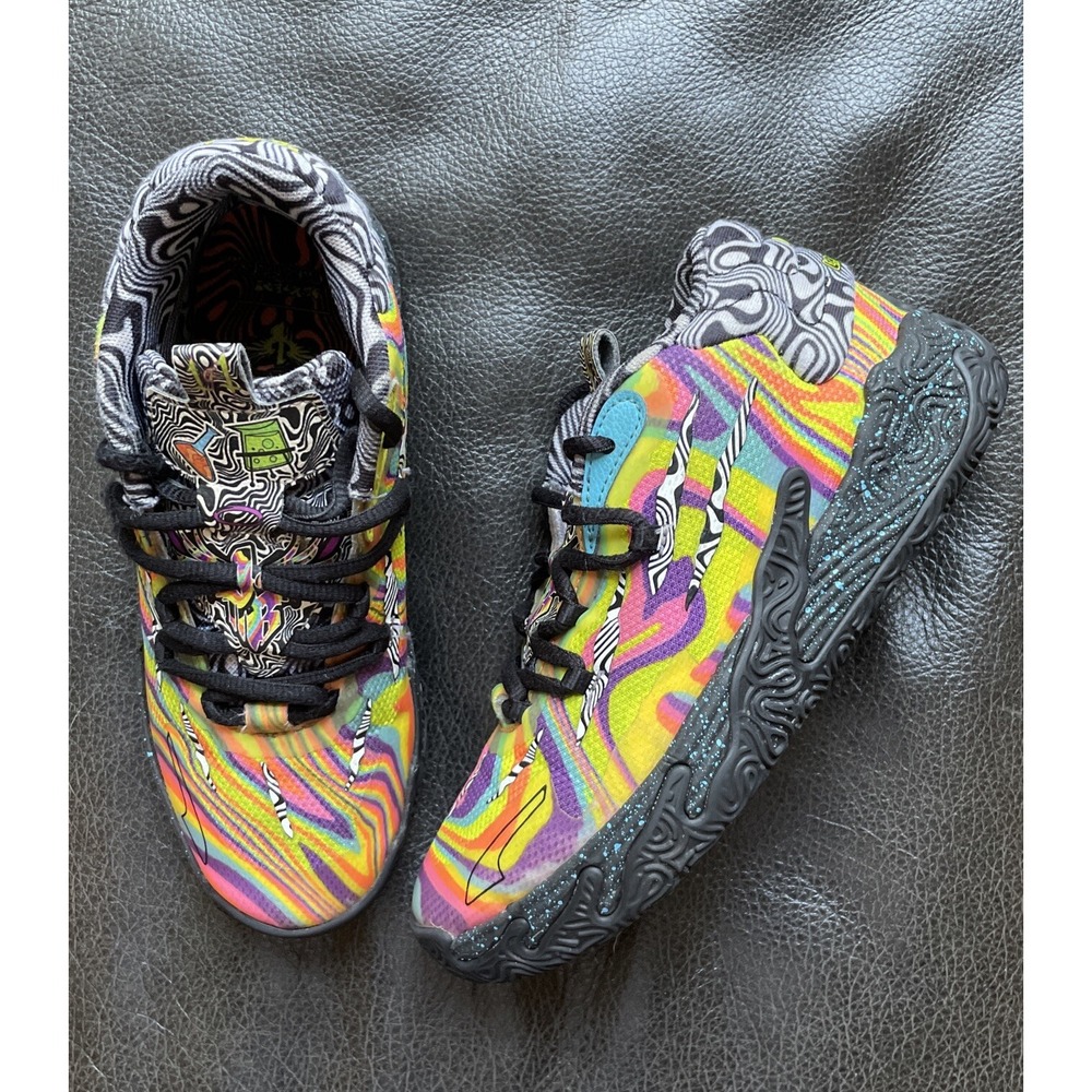 Puma x Lamelo Ball Dexters Laboratory MB.03 Basketball Shoes 395824-01 Size 2.5